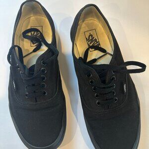 Vans Heritage Authentic All Black Sneakers / Shoes for Men or Women
